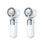 Ventilateur portatif pliable avec affichage LED