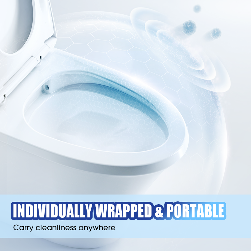 10PCS Disposable Waterproof Toilet Seat Covers