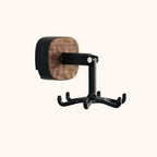 Support rotatif à 360° pour ustensiles de cuisine avec crochets suspendus